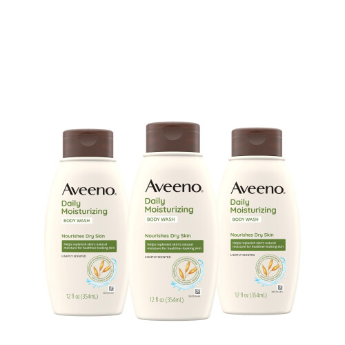 Aveeno Aveeno Daily Moisturizing Body Wash, 355 ml, 3-pack