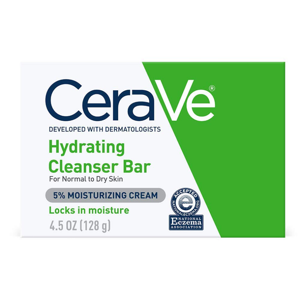 CeraVe Hydrating Cleansing Bar 4.5 oz (Pack of 7)
