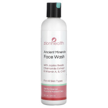 Zion Health, Lotion Nettoyante Visage aux Minéraux Anciens, 8 fl oz (240 ml)
