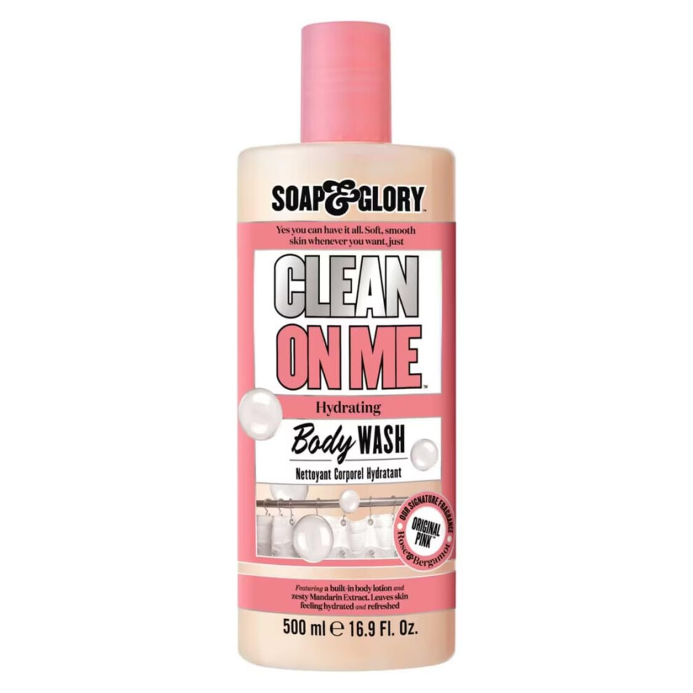 Soap And Glory Gel de Ducha Clean On Me 500 ml  (Pack of 1)