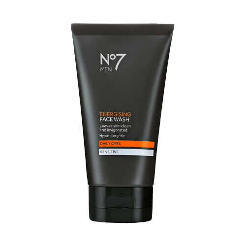 Boots No7 No7 Men Energizing Face Wash - Υποαλλεργικό καθαριστικό για λιπαρή επιδερμίδα - 150ml