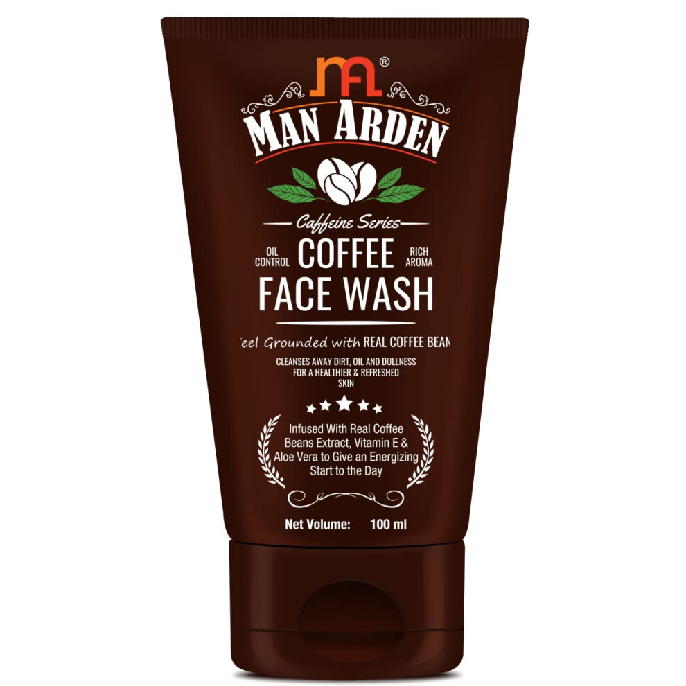 Man Arden Coffee Face Wash - No Parabens  Sulphate  Silicones - 100mL