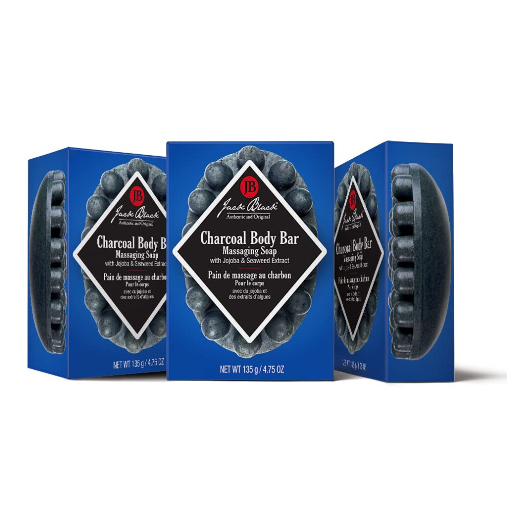 Jack Black Charcoal Body Bar- 3 pack