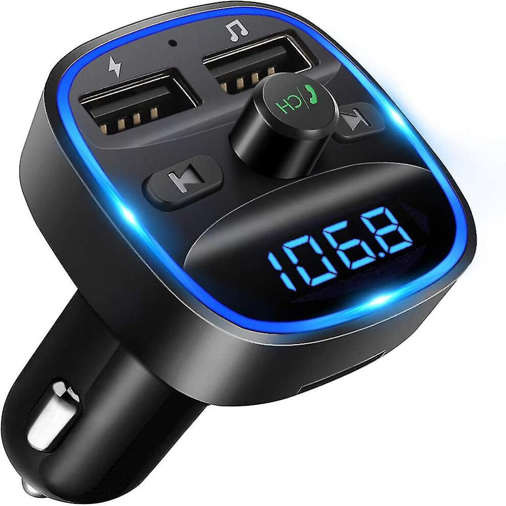 Lencent Bluetooth Fm Transmitter Car Adapter Bluetooth Transmitter For Car Radio00
