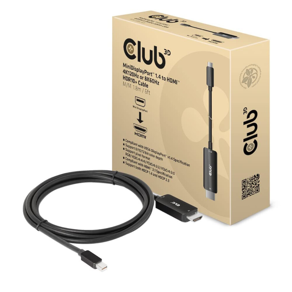 Club 3D CAC-1187 - adapter cable - 18 m - Image 5