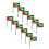 Guyana flag 4 x 6 inch - 12 PK 1