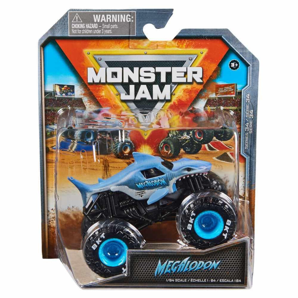 Monster Jam 2024 Official 1:64 Diecast Truck Series 34 Legacy Trucks M