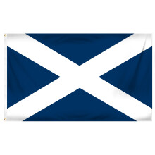 Online Stores Scotland St. Andrews Cross Printed Polyester Flag 3 by 5-Feet