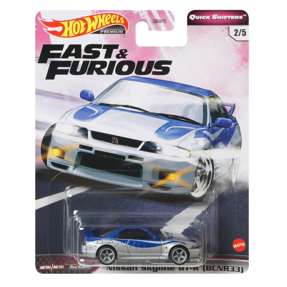 Hot Wheels Nissan Skyline R33 Vehicle