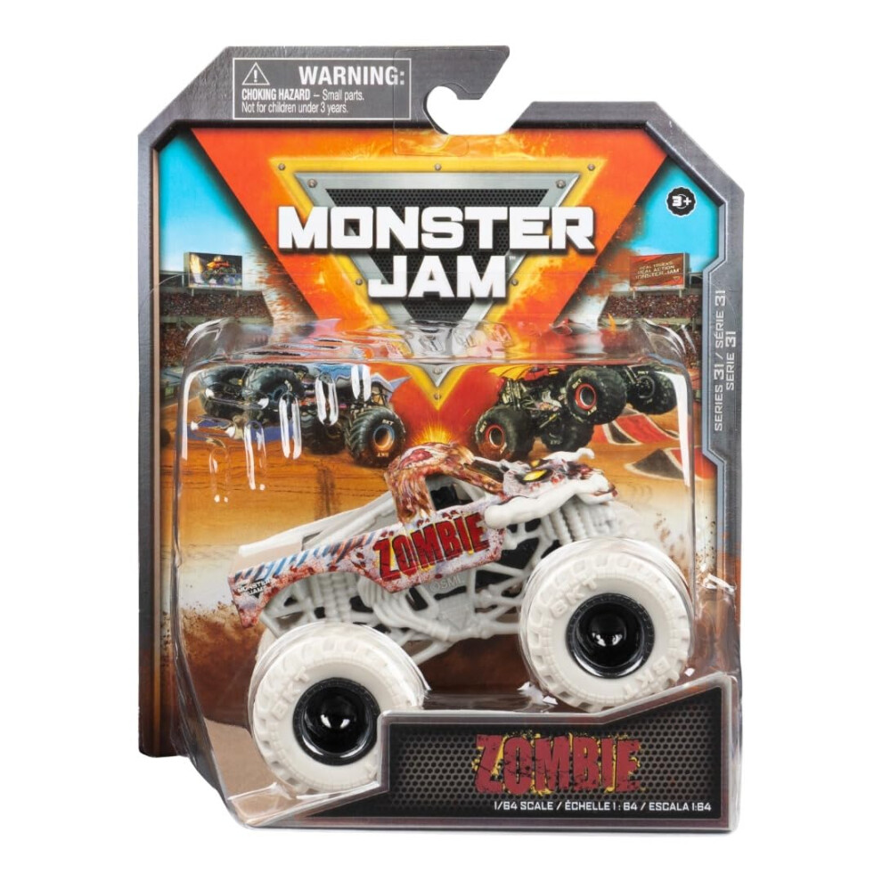 Monster Jam 2023 Spin Master 1:64 Diecast Truck Series 31 Bone Yard Tr