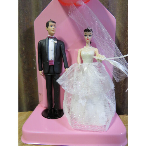 Barbie 1997 Κουκλίτσα Γάμου Barbie και Ken Hallmark Ornament 1