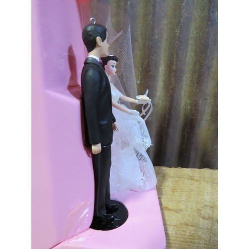 Barbie 1997 Κουκλίτσα Γάμου Barbie και Ken Hallmark Ornament 2