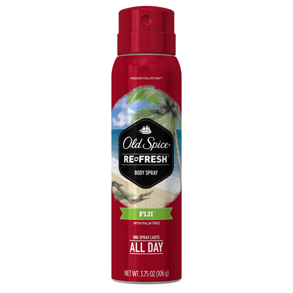 Old Spice Fresh Collection Fiji Men's Body Spray 3.75 Ounce