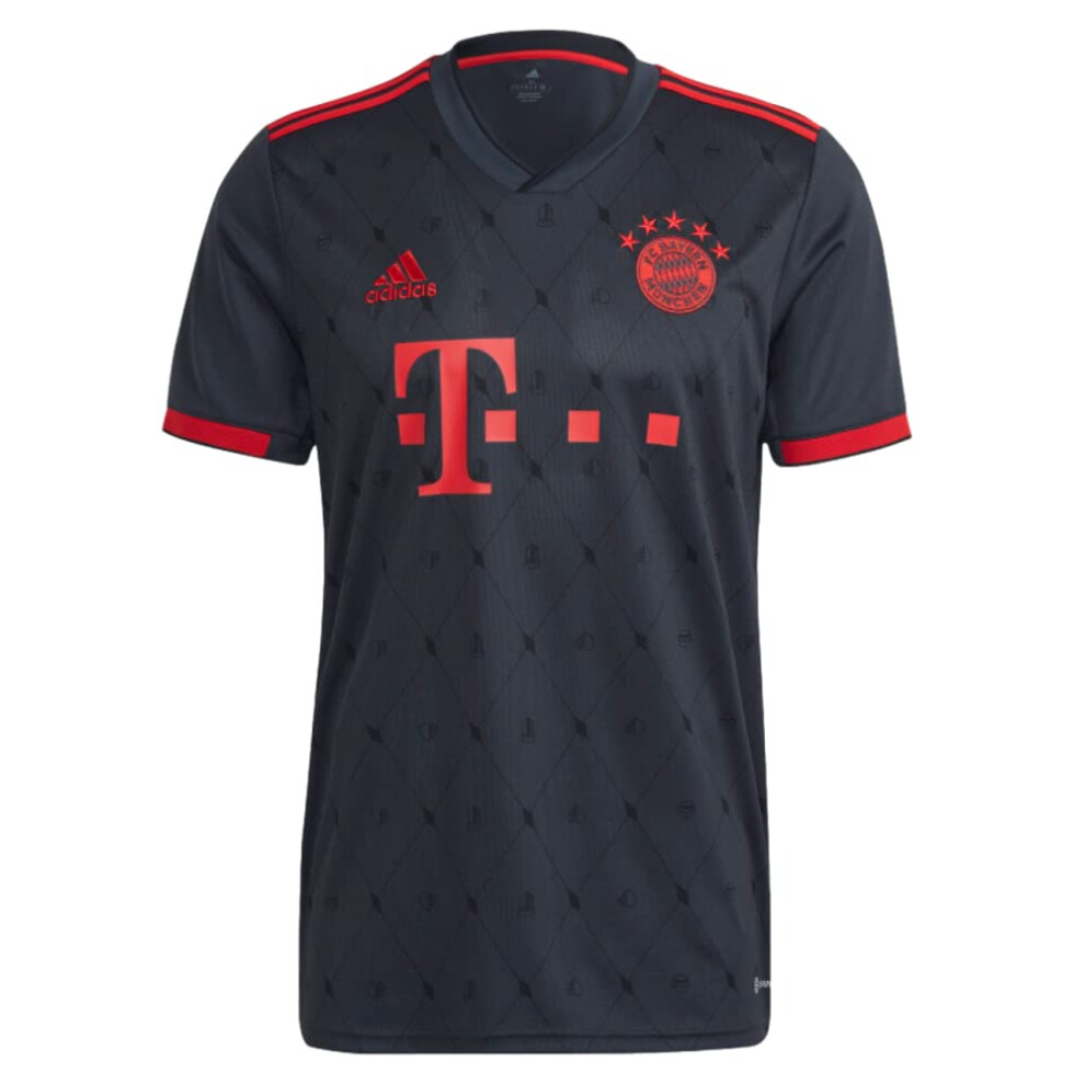 adidas Men's Soccer Bayern Munich 22/23 Third Jersey (as1  alpha  xx_l