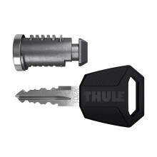 Thule One-Key System 8 Pack Silver/Black
