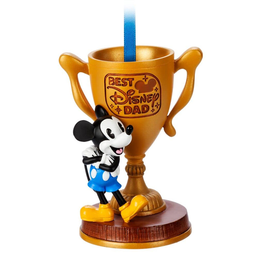 Disney Mickey Mouse ''Best Disney Dad'' Figural Ornament