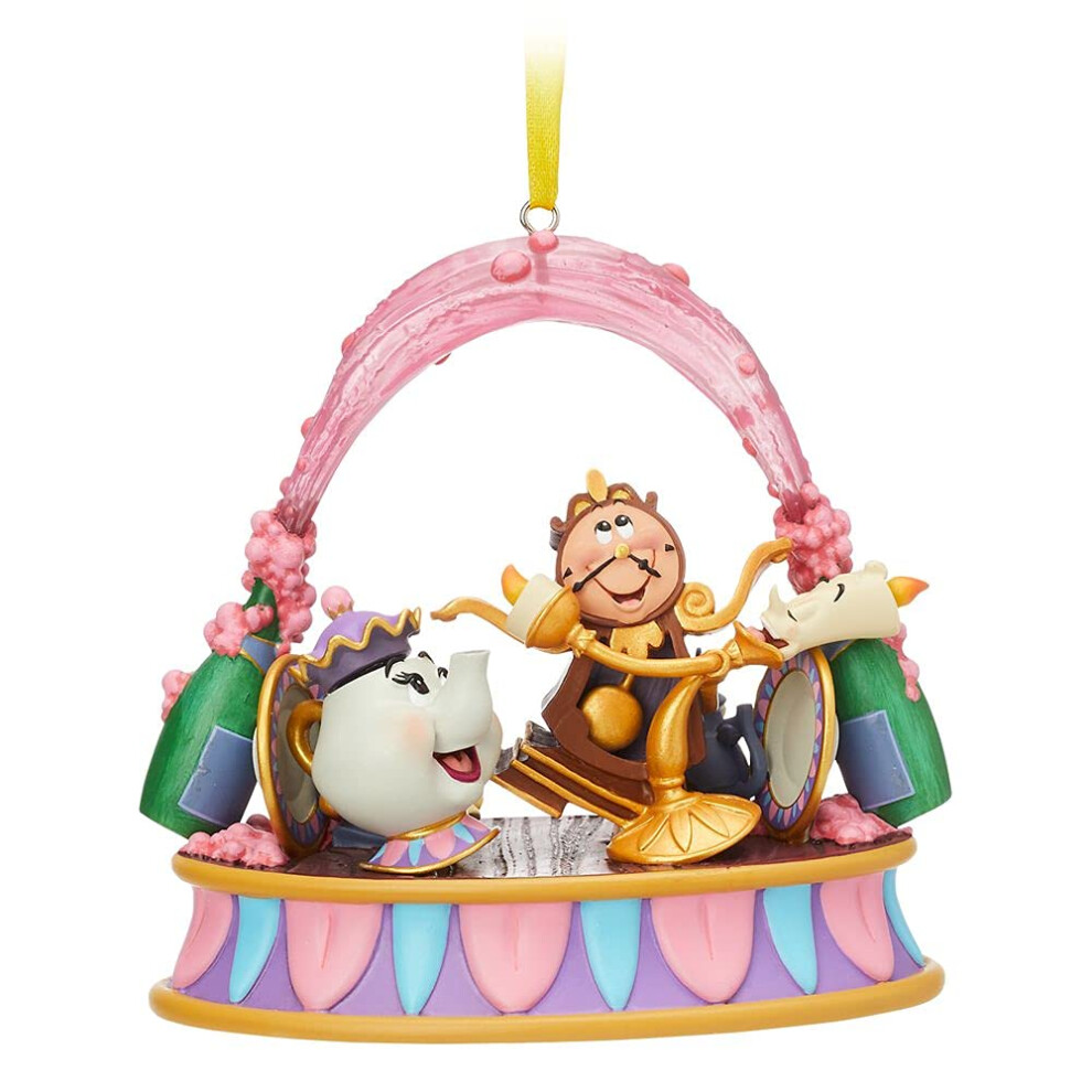 Disney Lumiere and Friends Singing Living Magic Sketchbook Ornament -