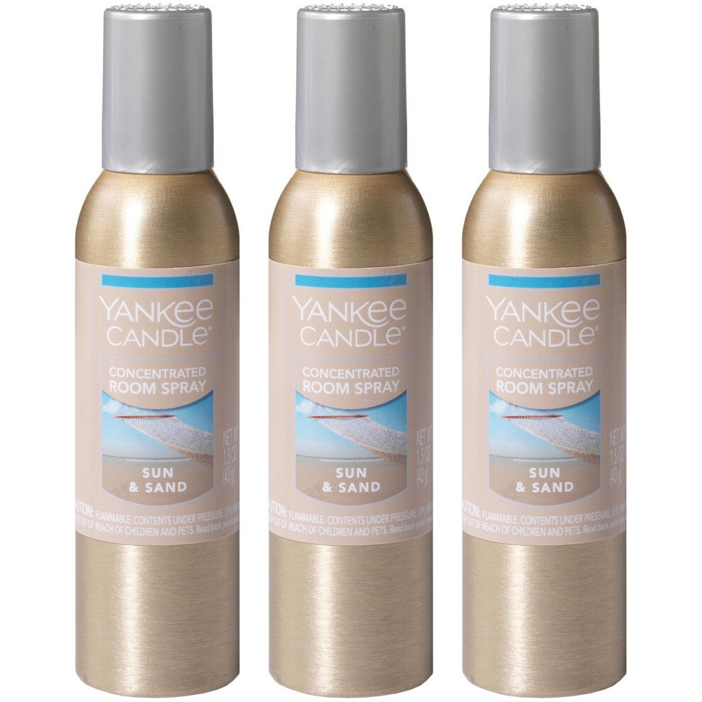 Yankee Candle Concentrated Room Spray 3-Pack (Sun & Sand)