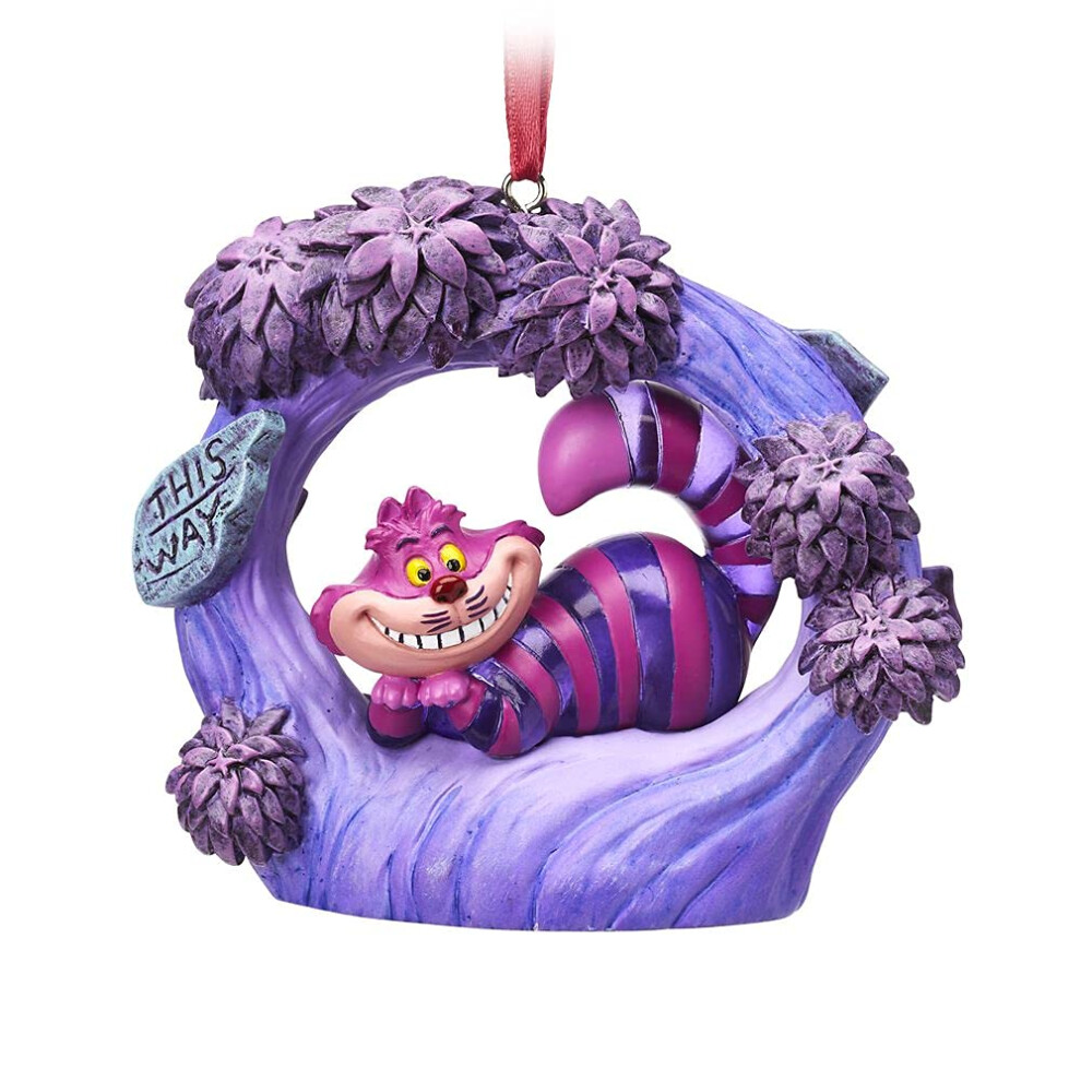 Disney Cheshire Cat Light-Up Living Magic Sketchbook Ornament - Alice