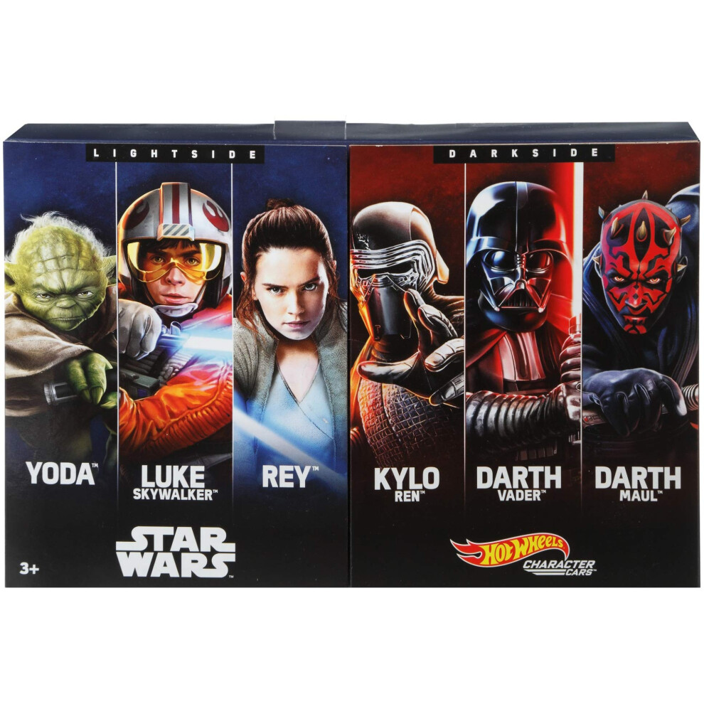 Hot Wheels Star Wars Amazon 6-Pack Character Cars