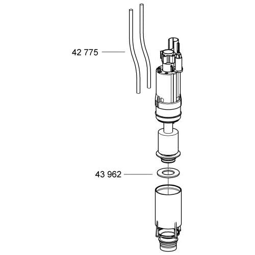 Grohe GROHE Friedrich 42253000 Auslaufventil wei 2