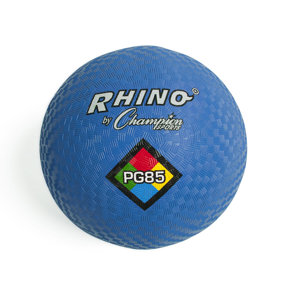 Champion Sports Rhino Playground Balls 8.5""D - Two Ply  Nylon Wound