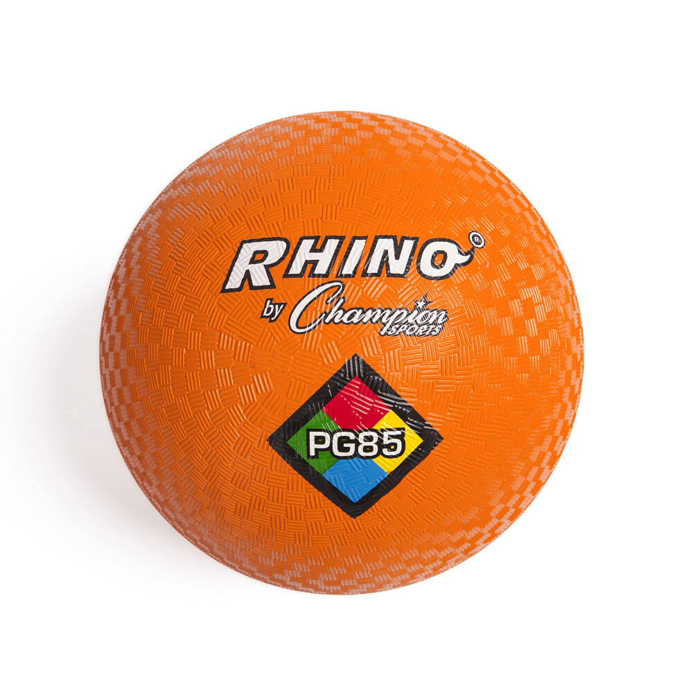 Champion Sports Rhino Playground Balls 8.5""D - Two Ply  Nylon Wound