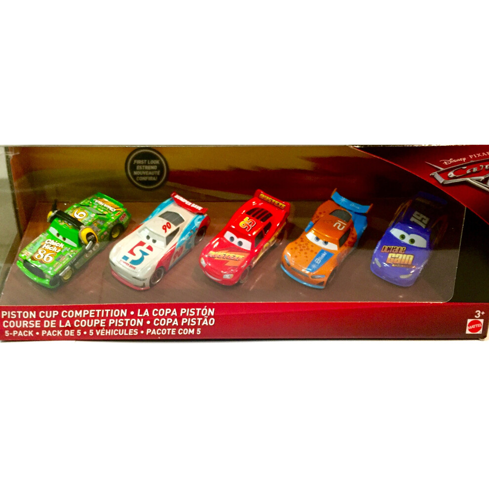 Disney Pixar Cars 3 Piston Cup Competition Exclusive 5-Pack (Includes