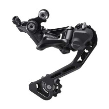 DERAILLEUR POSTERIORE STRADA-GRAVEL SHIMANO 10V. RX400 NERO DOPPIO