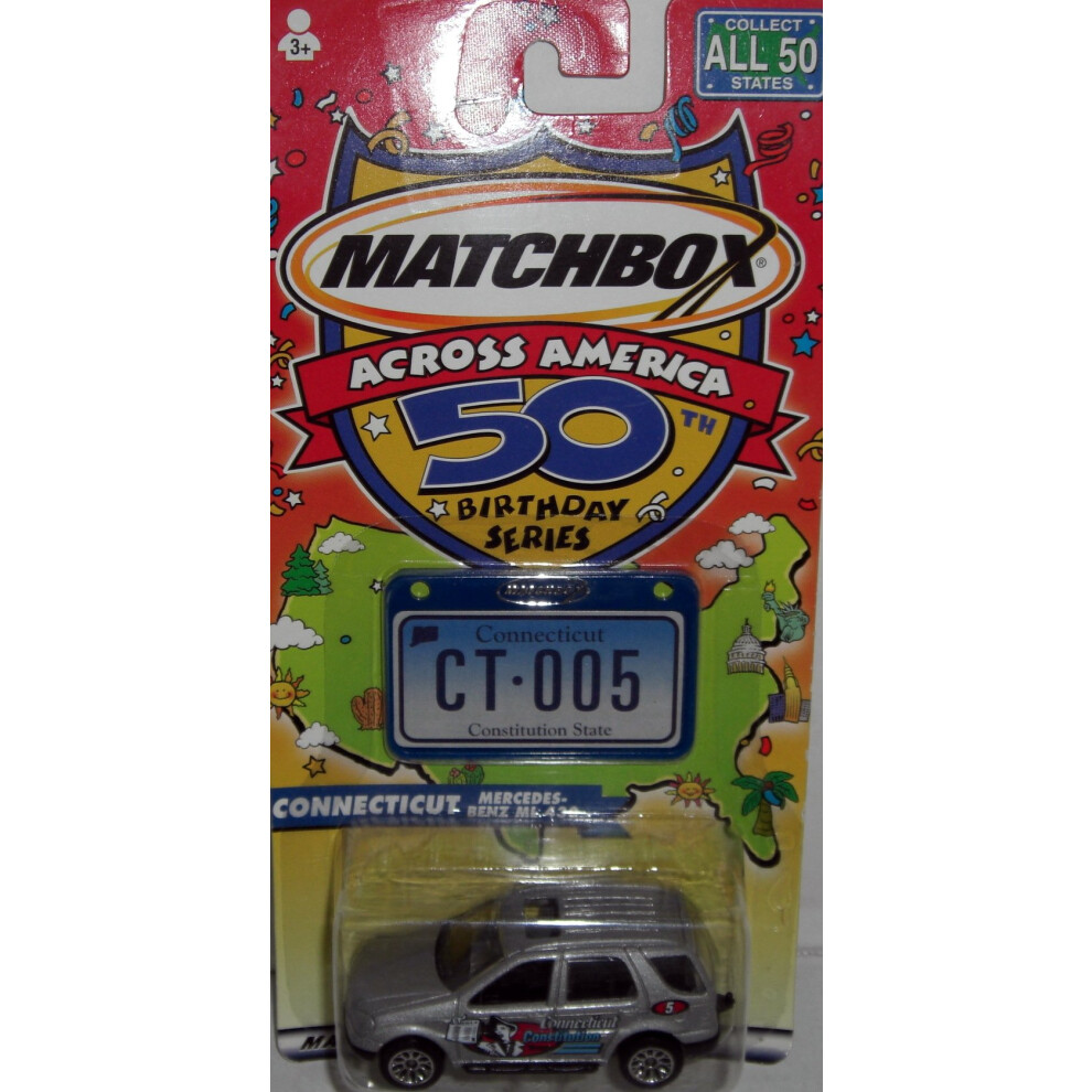 Matchbox Across America 50 Birthday Series: Connecticut Mercedes Benz