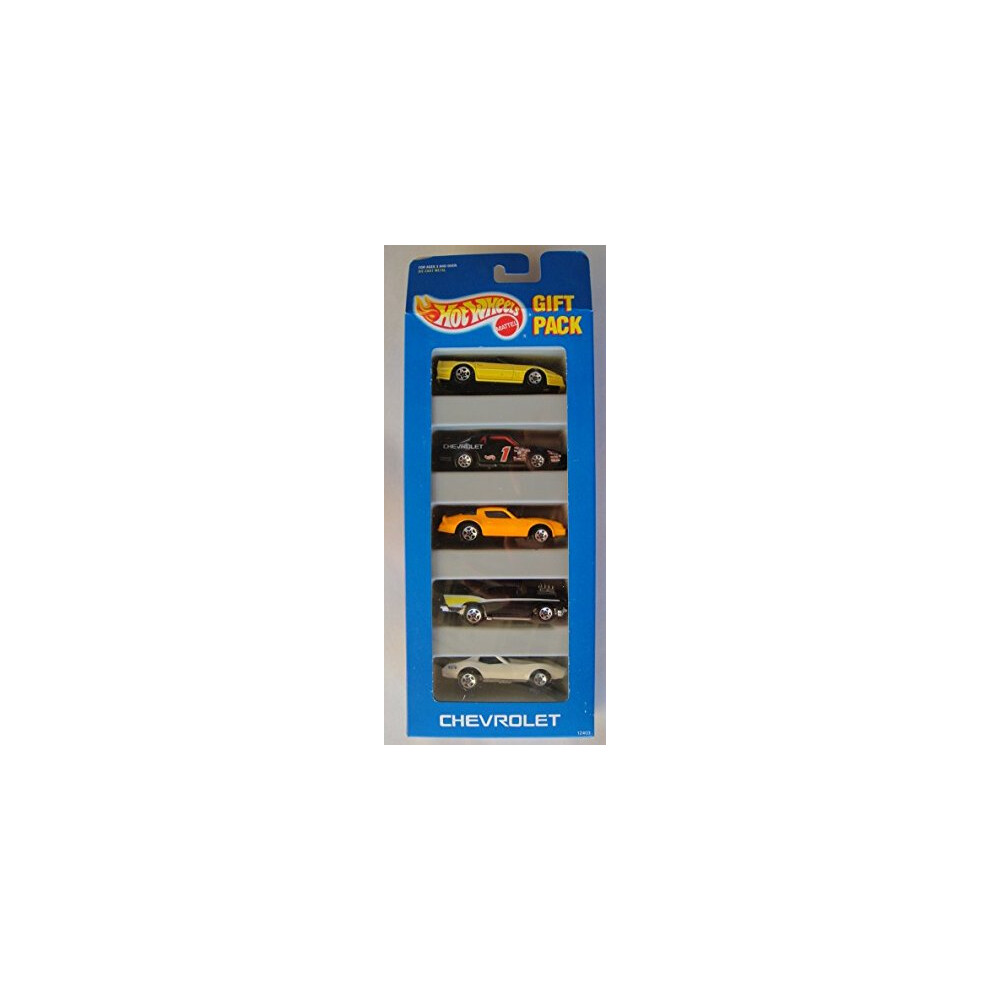 Hot Wheels Gift Pack Chevrolet 5 Pack