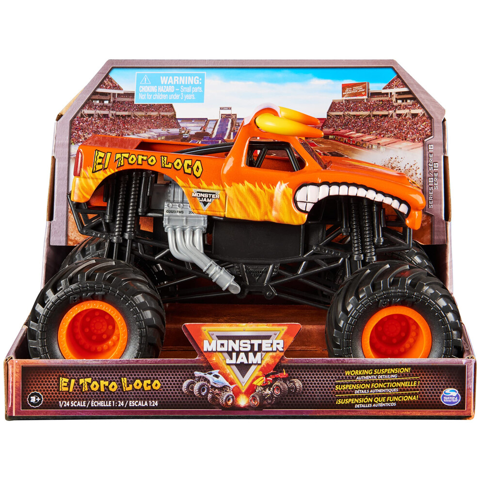 Monster Jam  Official El Toro Loco Monster Truck  Collector Die-Cast V