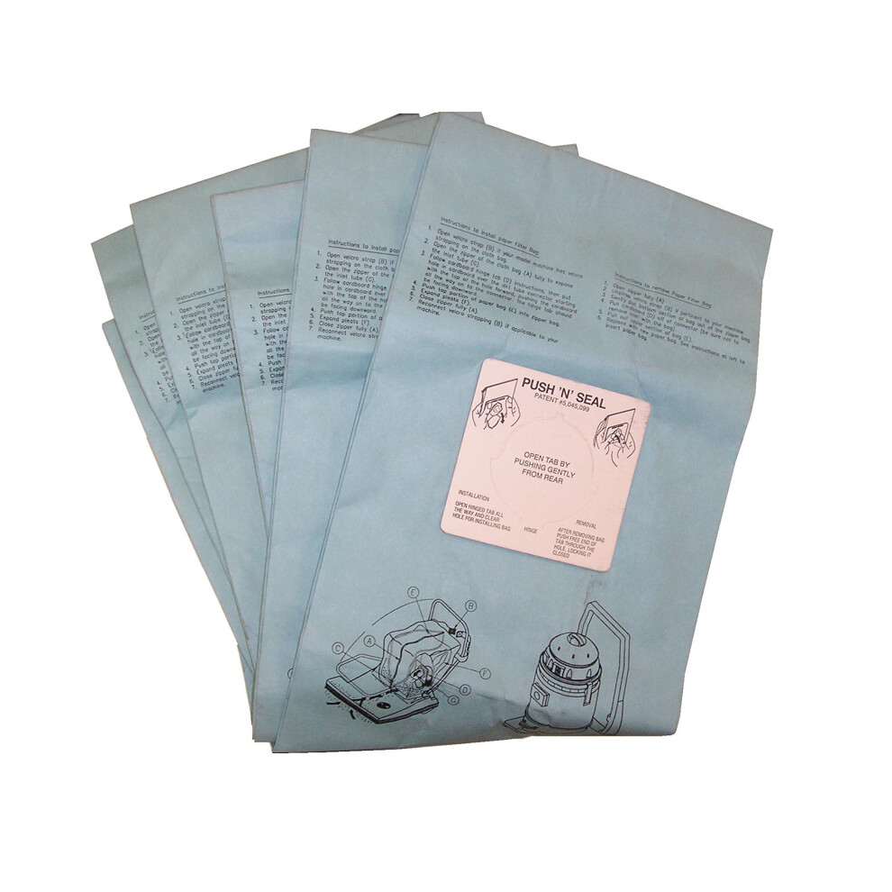 BISSELL BigGreen Commercial BG332844 Disposable Bags for BG-CC28 28""