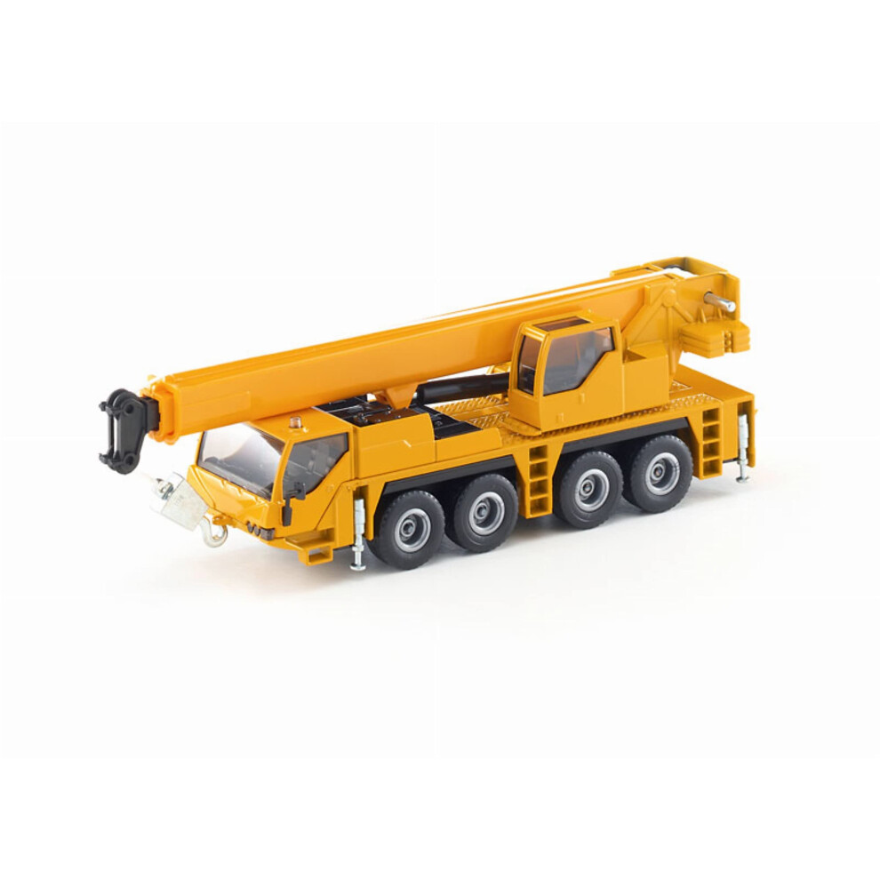 Siku 2110  Mobile Crane Truck  1:55  Metal/Plastic  Yellow  Telescopic