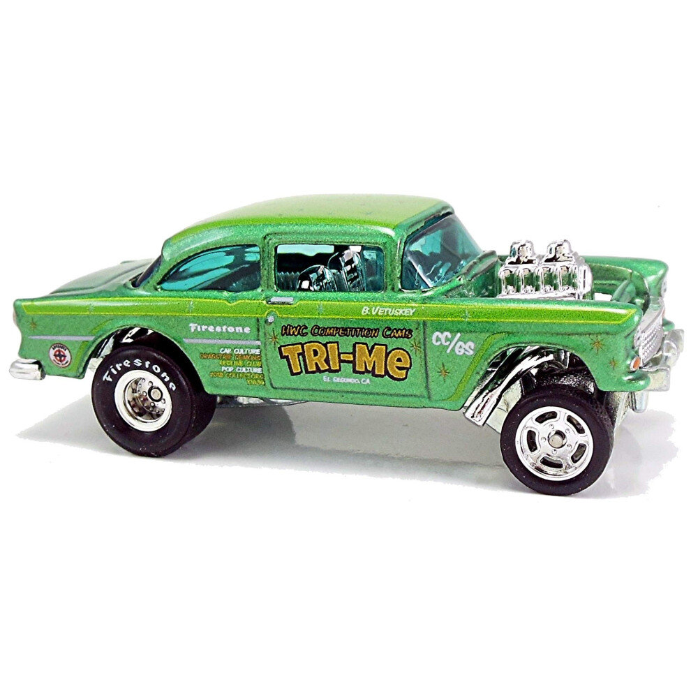 Hot Wheels 55 Chevy Bel Air Gasser Vehicle