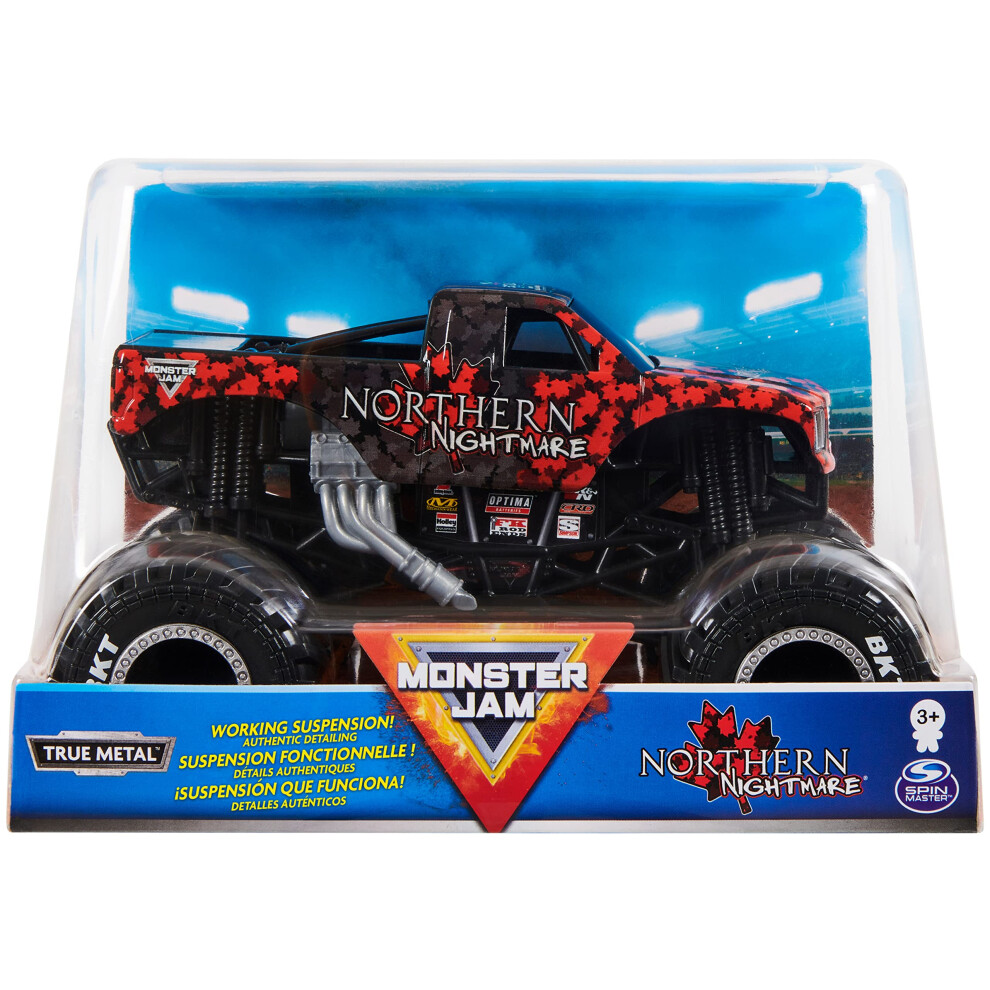 Monster Jam  Official Northern Nightmare Monster Truck  Die-Cast Vehic