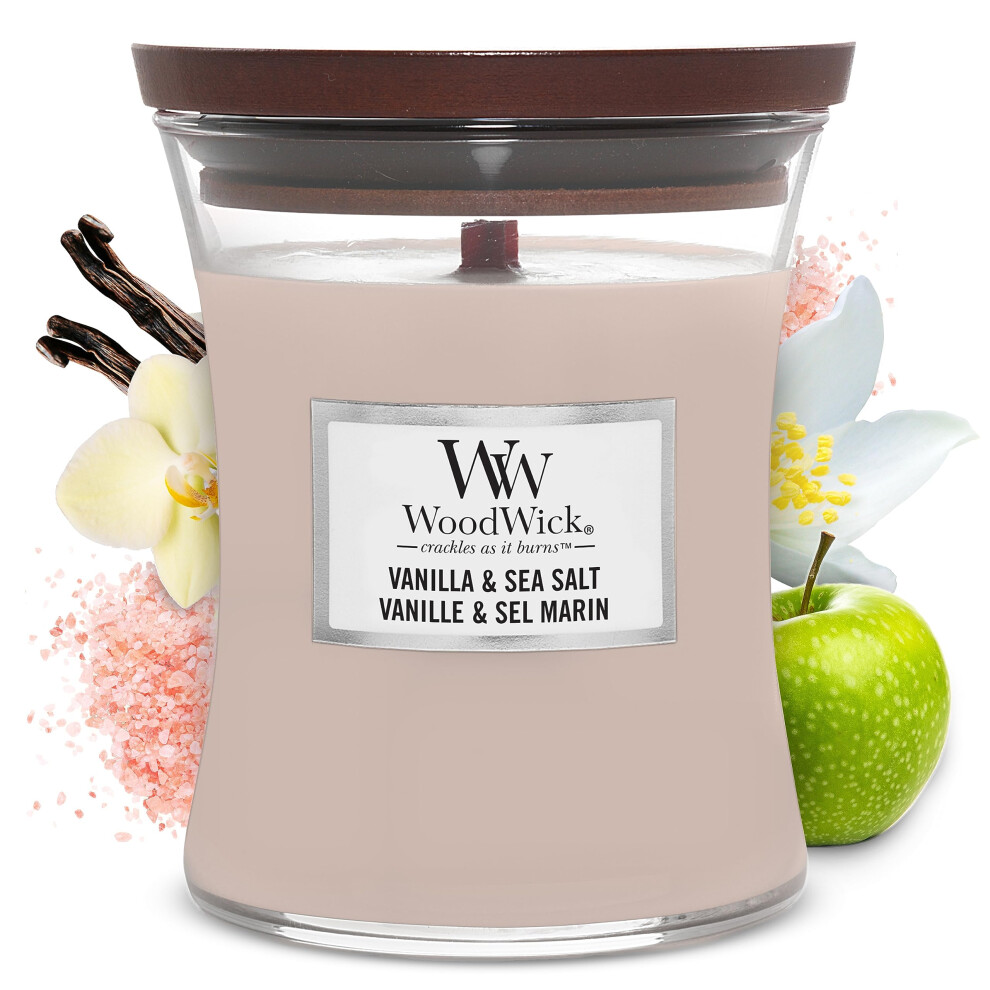 Woodwick Medium Hourglass Scented Candle with Pluswick Innovation  Van