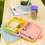 Munchkin Munchkin Bento Box για Παιδιά, Συμπεριλαμβάνει Μαχαιροπίρουνα, Κίτρινο 5