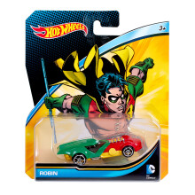 Vehículo Robin del Universo DC de Hot Wheels