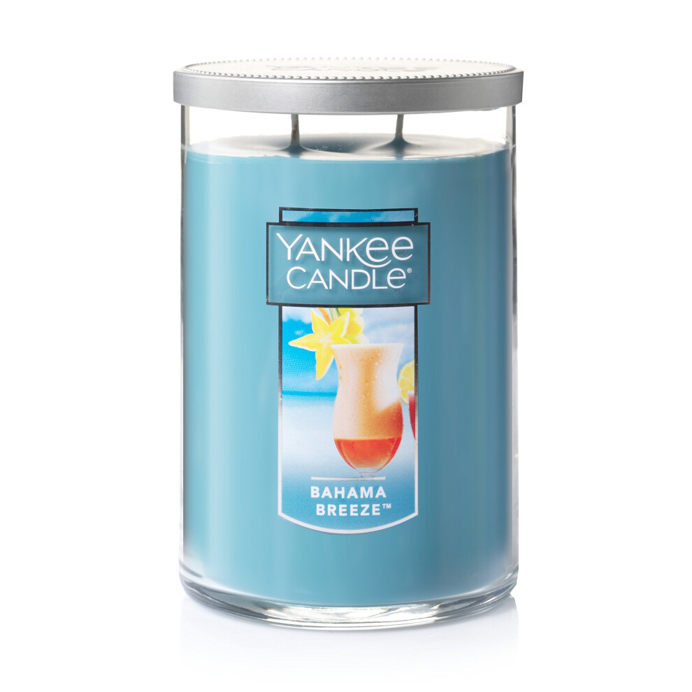 Yankee Candle Bahama Breeze Scented  Classic 22oz Large Tumbler 2-Wick