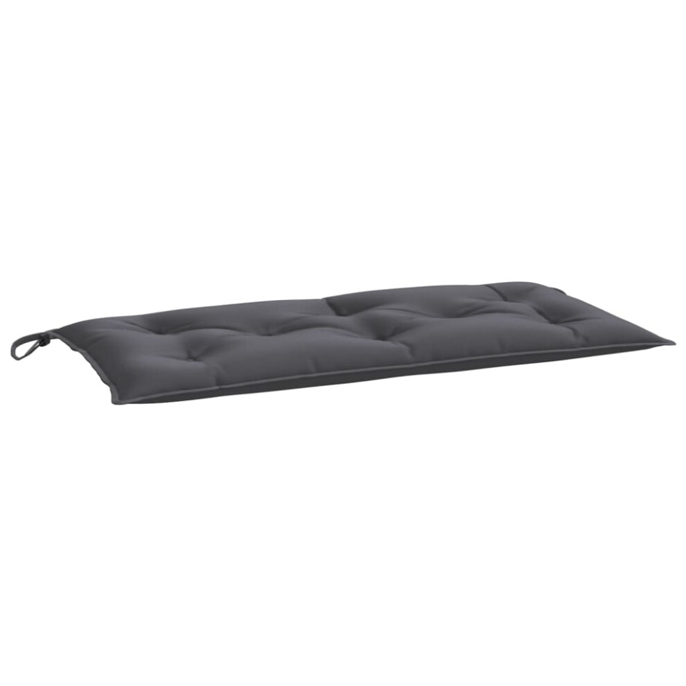 vidaXL Garden Bench Cushion Anthracite 39.4""x19.7""x2.8"" Fabric