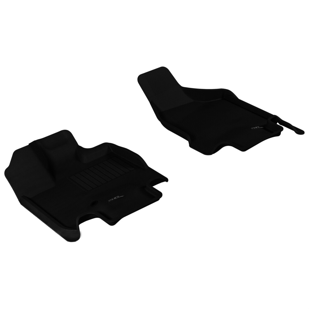 3D Maxpider Dodge Grand Caravan 2008-2020 Kagu R1 Black 842132065331