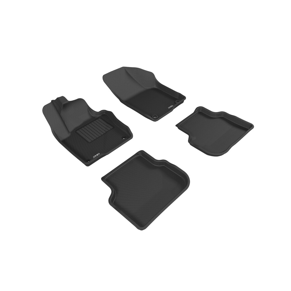 3D Maxpider Volkswagen Jetta Sedan 2011-2018 Kagu R1 R2 Black 842132071394