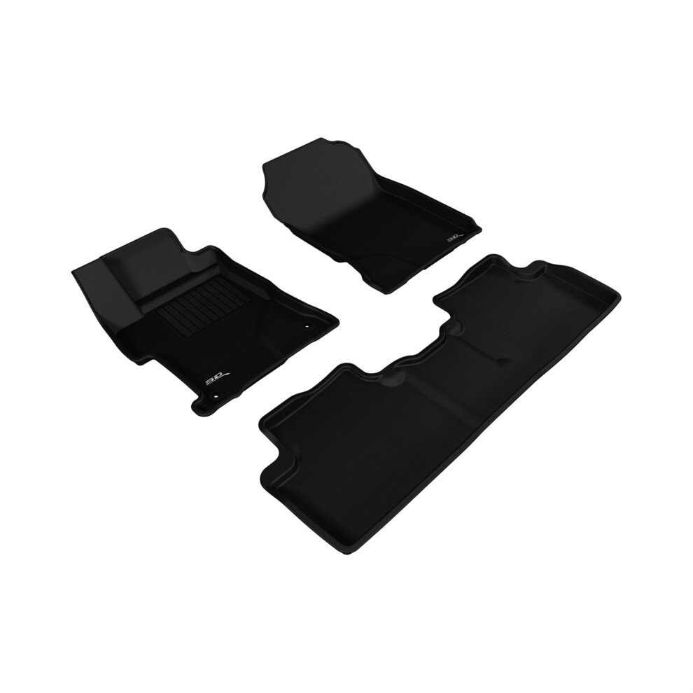 3D Maxpider Honda Civic Sedan 2014-2015 Kagu R1 R2 Black 842132088408
