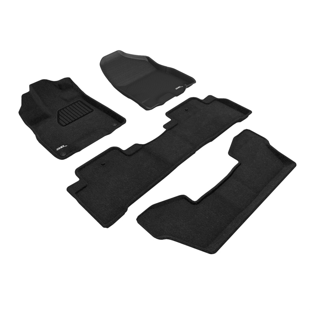 3D Maxpider Acura Mdx 6-Seat 2017-2020 Elegant R1 R2 R3 Black 190204056313