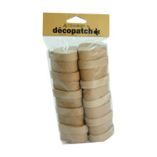 D?copatch - Ref EV008O - Small Heart Boxes - 10 pack - Papier Mach? Ob