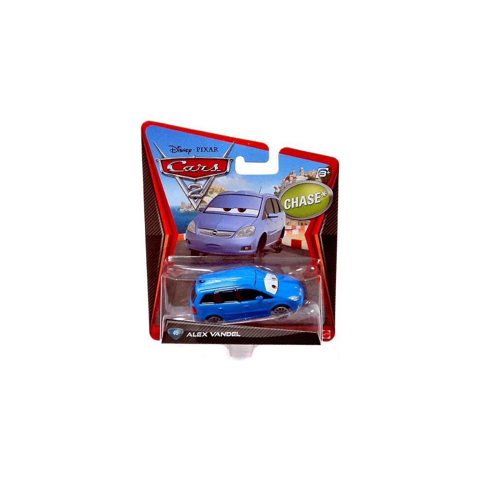 Disney Pixar Cars 2 ALEX VANDEL Chase