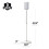 Sanus Height-Adjustable Speaker Stands Pair for Sonos Era 100 -Premium 5
