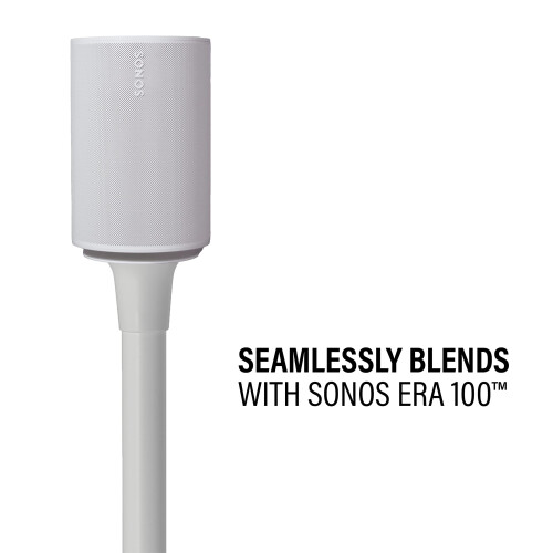 Sanus Height-Adjustable Speaker Stands Pair for Sonos Era 100 -Premium 2