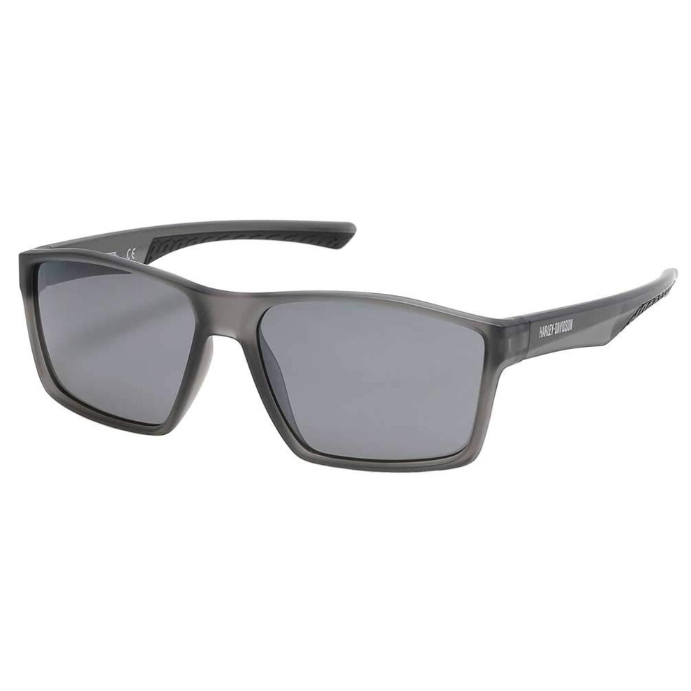 Harley-Davidson Men's Modern Square Sunglasses  Gray  59-16-145